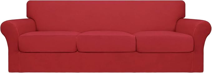 Easy-Going 4 Pieces Oversized Stretch Soft Couch Cover by Easy-Going