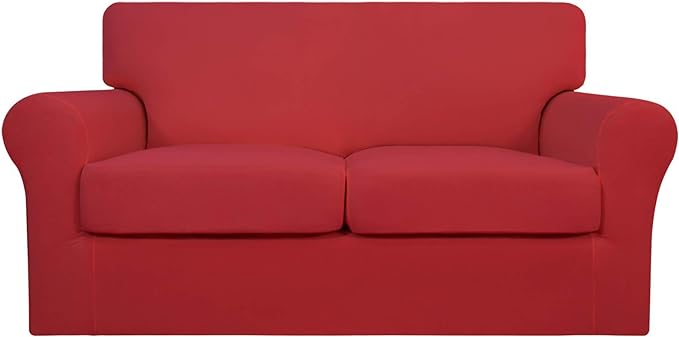 Easy-Going 3 Pieces Stretch Soft Couch Cover by Easy-Going