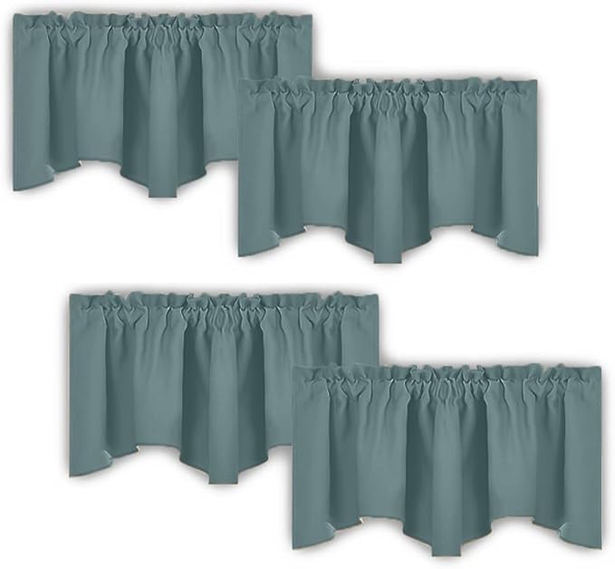 NICETOWN 4 Panels Valance Curtains by NICETOWN