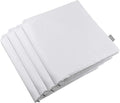Thmyo 4-Pack 100% Cotton Comfortable Solid Decorative Throw Pillow Case by Thmyo