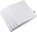 Thmyo 4-Pack 100% Cotton Comfortable Solid Decorative Throw Pillow Case by Thmyo