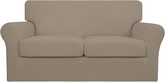 Easy-Going 3 Pieces Stretch Soft Couch Cover by Easy-Going