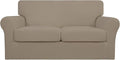 Easy-Going 3 Pieces Stretch Soft Couch Cover by Easy-Going