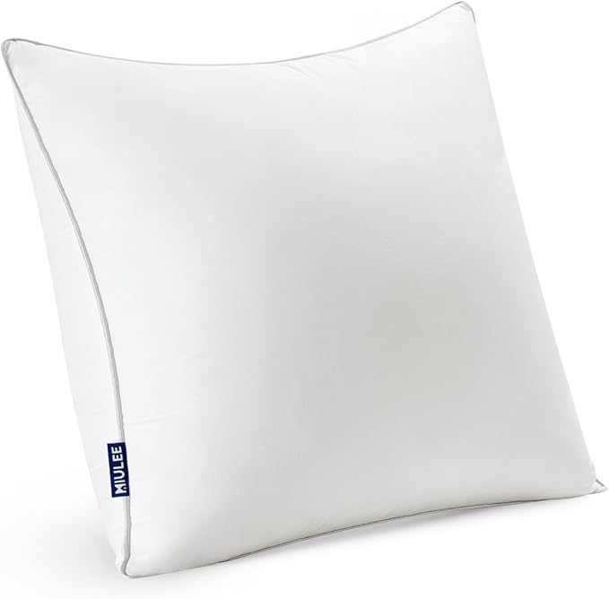 MIULEE 30x30 Euro Pillow Insert -Decorative Throw Pillow by MIULEE