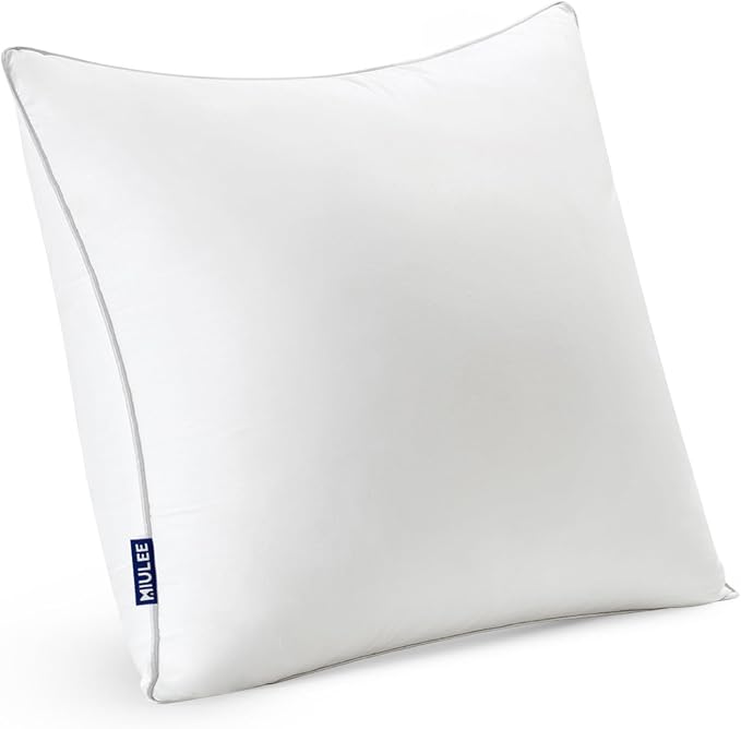MIULEE 28x28 Euro Pillow Insert -Decorative Throw Pillow by MIULEE