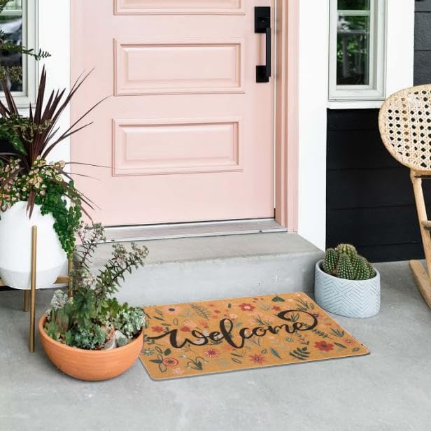 FGSS Spring Welcome Door-Mats Floral Coir Doormats - Image 6