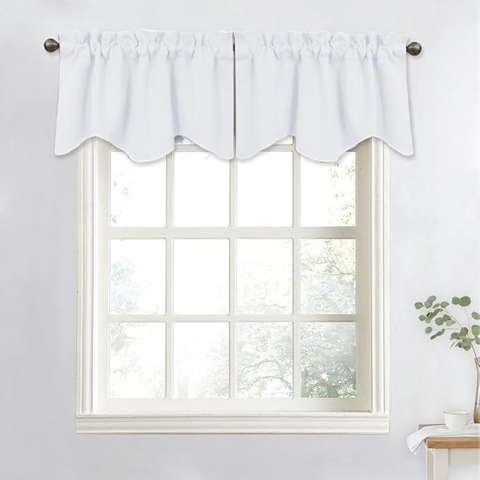 NICETOWN Curtain Valances for Shower Windows - Image 2