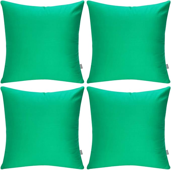 Thmyo 4-Pack 100% Cotton Decorative Throw Pillow Cases, 26x26 inch/ 66x66cm by Thmyo