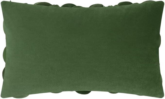 KINGROSE 3D Flower Throw Pillow Cover Solid Decorative Accent Pillow Case Soft - Image 2