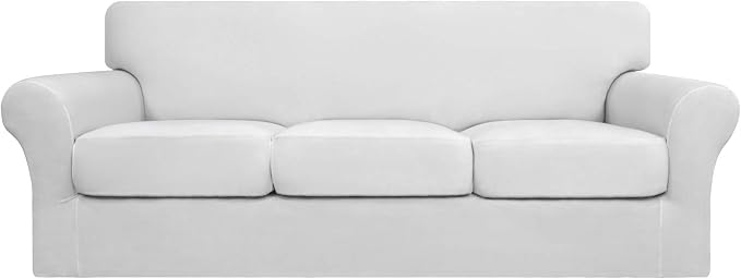 Easy-Going 4 Pieces Stretch Soft Couch Cover by Easy-Going