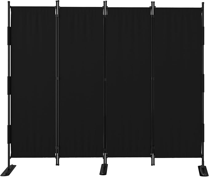 Room Divider 4 Panel Folding Screen 6ft Portable Wall Partition Room Divider - Image 8