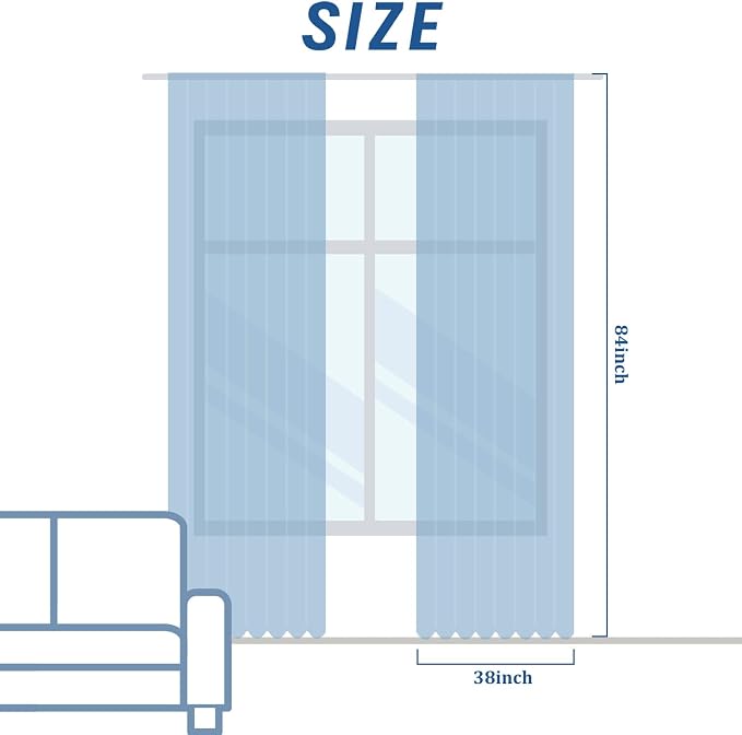 jinchan Linen Curtains Taupe Grey on Beige Striped Curtains - Image 9