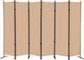 RANTILA 6 Panel Room Divider, 6 FT Folding Privacy Screen by RANTILA