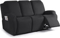 TAOCOCO Recliner Sofa Slipcover, 3 Pieces Polyester Fabric Stretch Sofa Covers by TAOCOCO