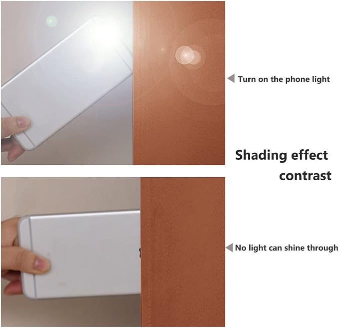 NICETOWN Full Shading Curtains for Windows, Super Heavy-Duty Black Lined - Image 2