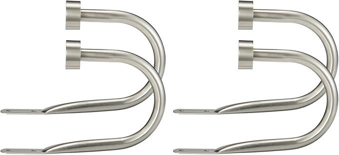 Premium Curtain Holdback, Quality Metal Decorative Curtain Holdbacks by Mayrhyme