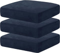 MAXIJIN Velvet Stretch Cushion Covers Fitted Couch Cushion Slipcovers Sofa Seat by MAXIJIN
