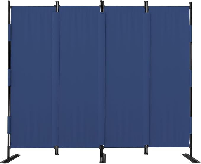 Room Divider 4 Panel Folding Screen 6ft Portable Wall Partition Room Divider - Image 8