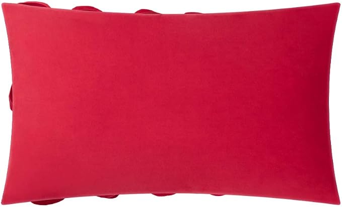 KINGROSE Handmade 3D Flower Throw Pillow Cover Decorative Cushion Cover Soft - Image 2