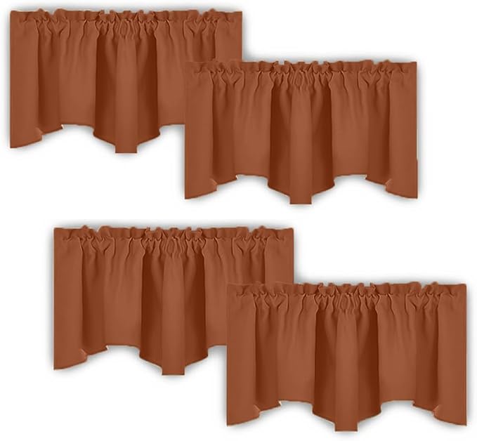 NICETOWN 18 Inch Length Small Valances by NICETOWN
