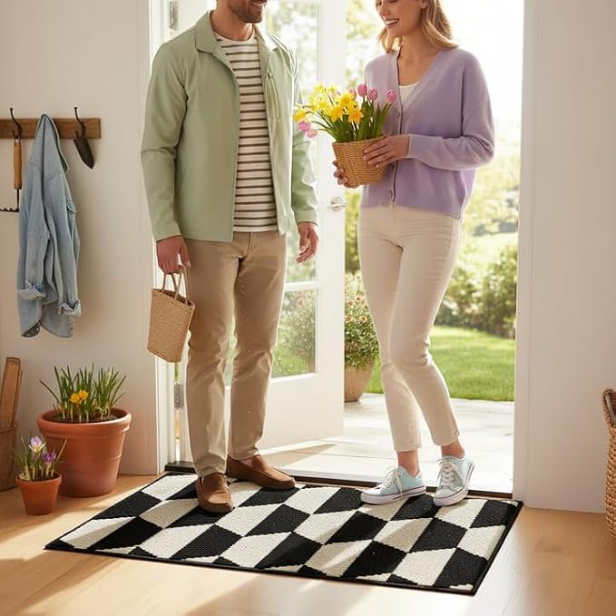 GRANNY SAYS Indoor Doormat, Non-Slip Front Door Mats, Outdoor Welcome Mat - Image 4