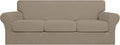 Easy-Going 4 Pieces Stretch Soft Couch Cover by Easy-Going