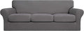 Easy-Going 4 Pieces Stretch Soft Couch Cover by Easy-Going