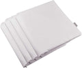 Thmyo 4-Pack 100% Cotton Comfortable Solid Decorative Throw Pillow Case Square by Thmyo