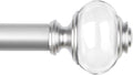 Curtain Rods for Windows 48 to 84, USFOOK 7/8 Inch Telescoping Splicing Drapery by USFOOK