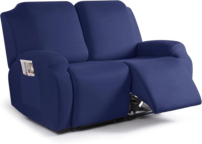 TAOCOCO Stretch Recliner Loveseat Cover 2 Pieces Couch Covers by TAOCOCO