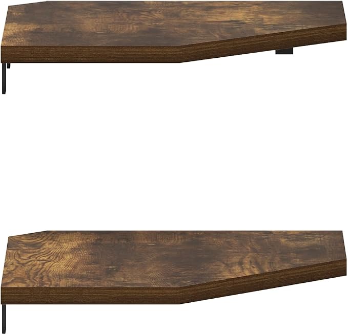 Furinno Rossi Hexagon Floating Shelves - Image 7