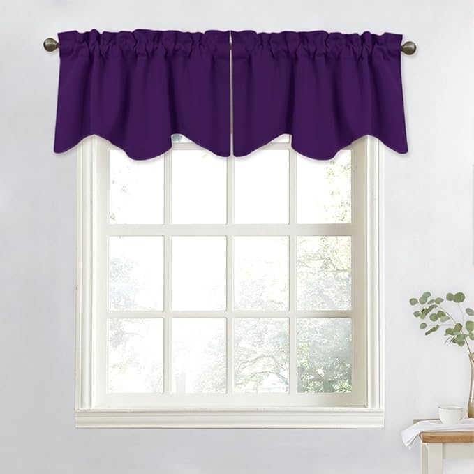 NICETOWN Blackout Window Curtain Valance by NICETOWN