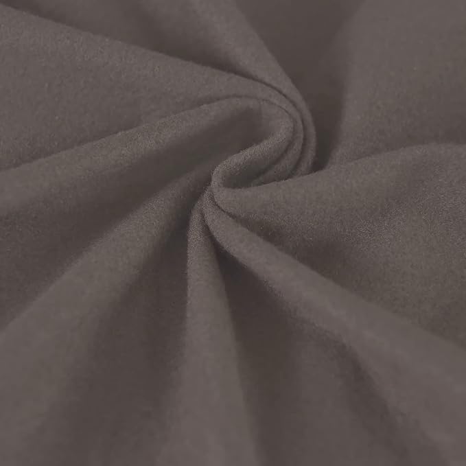 Easy-Going 2 Pieces Microfiber Stretch Chair Slipcover – Spandex Soft Fitted - Image 7
