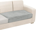 NAISI Couch Cushion Covers 1 Piece Velvet Stretch Loveseat Cover or 2 Seat Sofa by NAISI