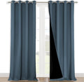 NICETOWN Full Shading Curtains 90 inches Long 2 Panels Set by NICETOWN