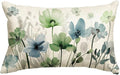 AVOIN colorlife Poppy Flowers Chinoiserie Fall Throw Pillow Cover, 12 x 20 Inch by AVOINcolorlife