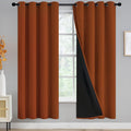 Yakamok 100% Blackout Curtains for Bedroom 72 Inch Length, Total Light Blocking by Yakamok