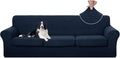 U-NICE HOME 4 Pieces Oversized Stretch Couch Cover Sofa Cover Washable Slipcover by U-NICEHOME