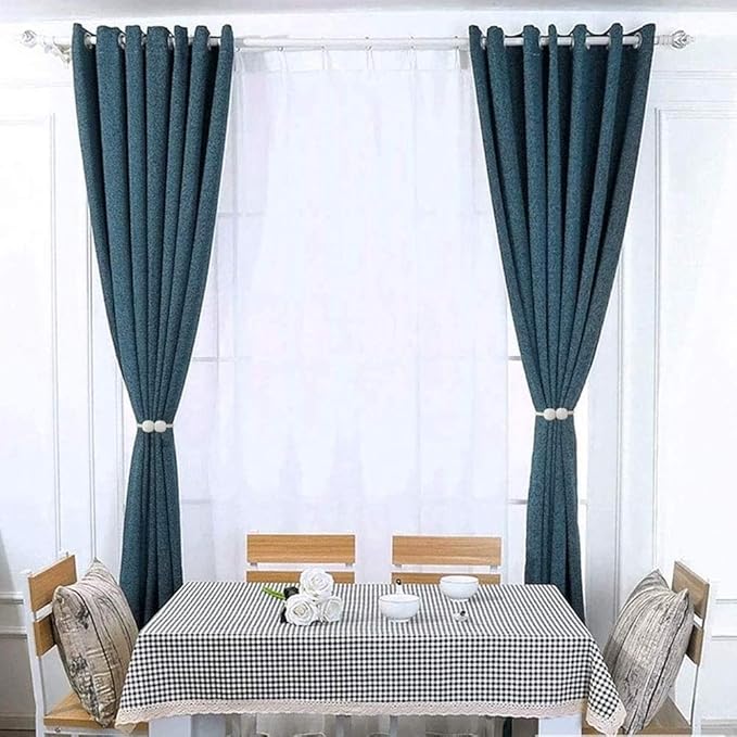 Melaluxe 6 Pack Magnetic Curtain Tiebacks, Decorative Curtain Holdbacks - Image 4