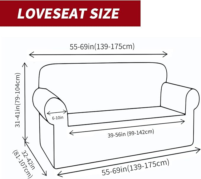 YEMYHOM Couch Cover Latest Jacquard Design High Stretch Sofa Covers - Image 5
