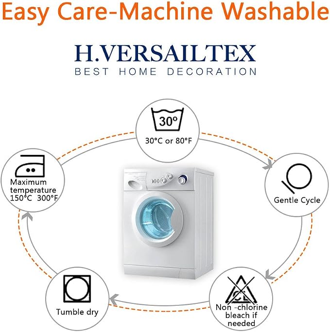 H.VERSAILTEX Premium Blackout Thermal Insulated Innovated Microfiber Home - Image 9