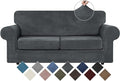 WEERRW Velvet Couch Covers for 2 Cushion Couch Sofa by WEERRW