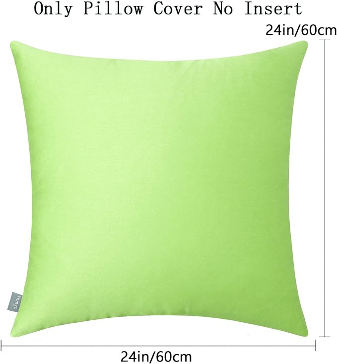Thmyo 4-Pack 100% Cotton Comfortable Solid Decorative Throw Pillow Case - Image 6