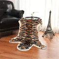 Tiger Printed Skin Area Rug, Faux Fur Rug Area Artificial Carpet, Simulation by yingda1992