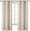 BGment Champagne Curtains 63 Inch Long by BGment
