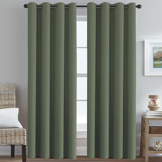 H.VERSAILTEX Premium Blackout Thermal Insulated Room Darkening Curtains by HVERSAILTEX
