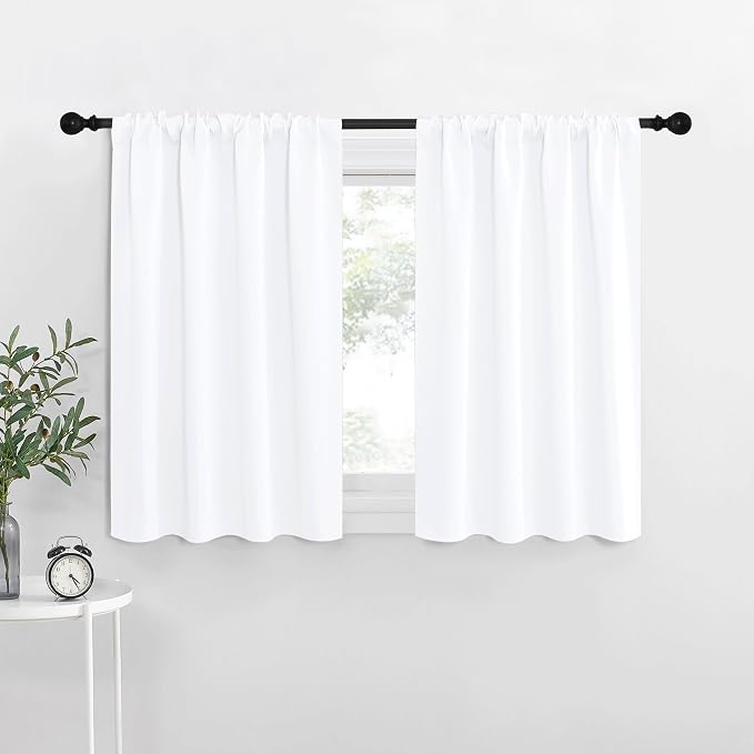 NICETOWN RV Curtains for Camper Windows, Home Decoration Light Filtering Drapes by NICETOWN
