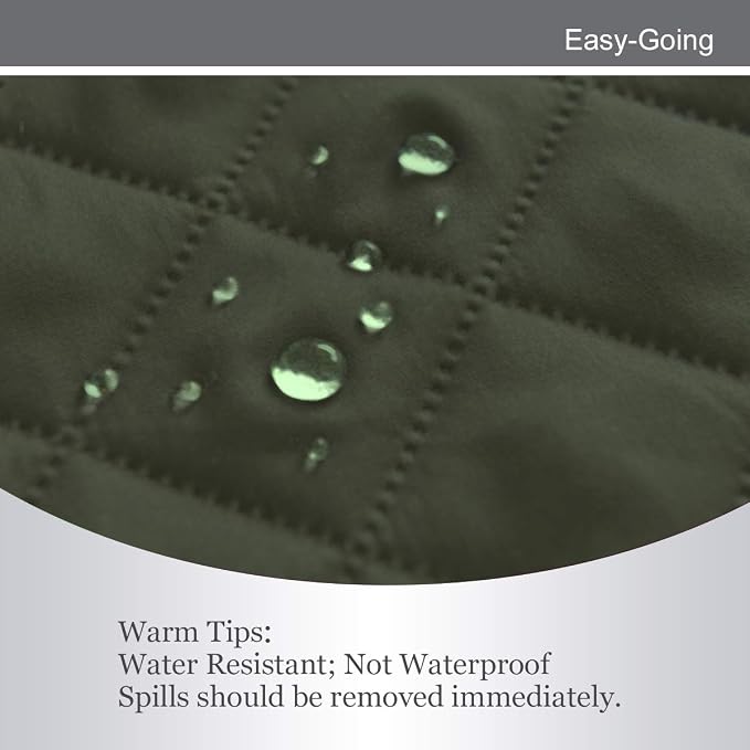 Easy-Going 4 Seater Sofa Slipcover Reversible Sofa Cover Water Resistant Couch - Image 4