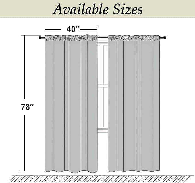 Simplebrand Ava Ever Green Blackout Curtains - Image 9