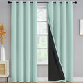 Yakamok 100% Blackout Curtains for Bedroom 84 Inch Length, Total Light Blocking by Yakamok